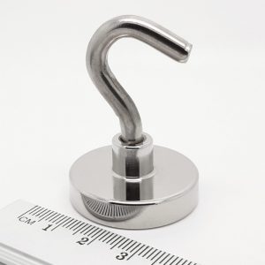 Magnetic hook, Ø 32 mm