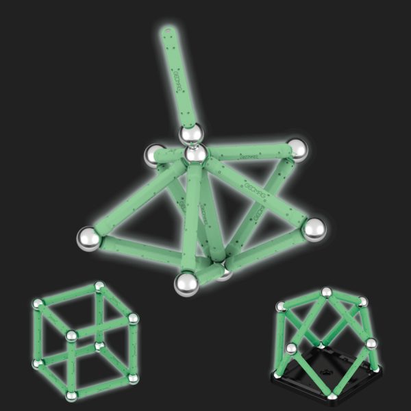 glowing magnetic building set