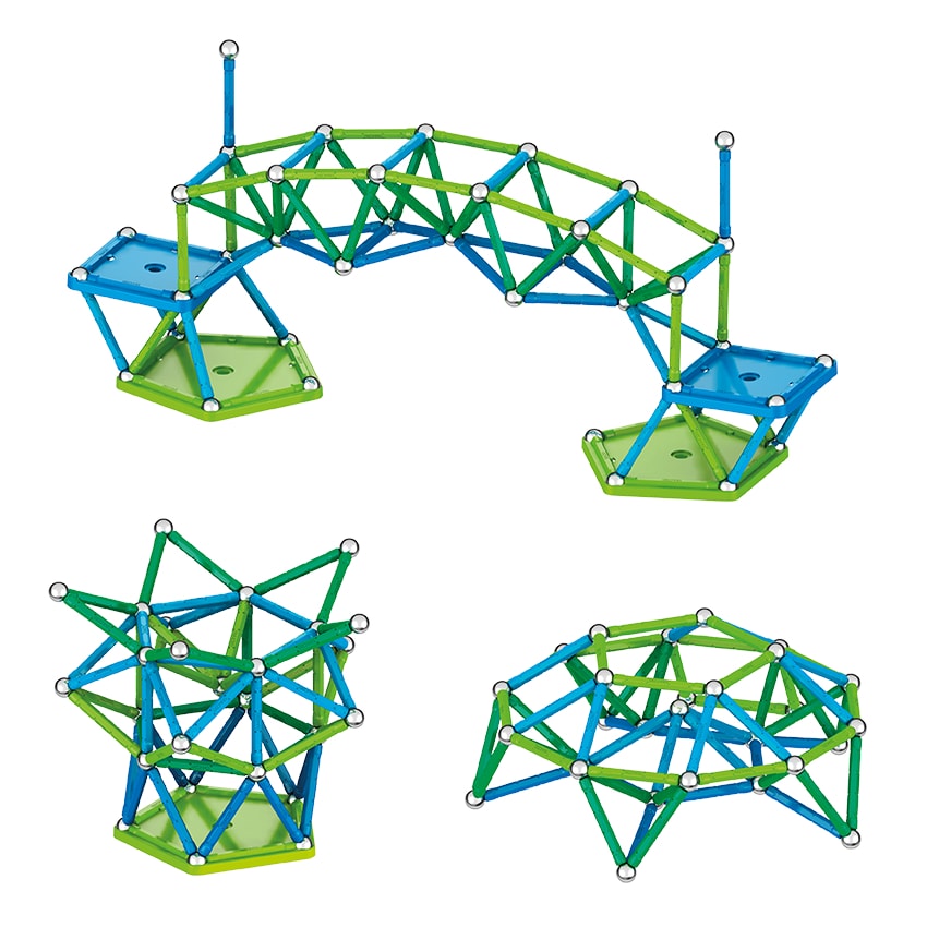 Magnetic building set