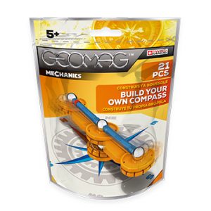 Magnetic building set Geomag Compass, compass