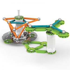 Magnetic building set Geomag Mechanics Motion, 96 parts