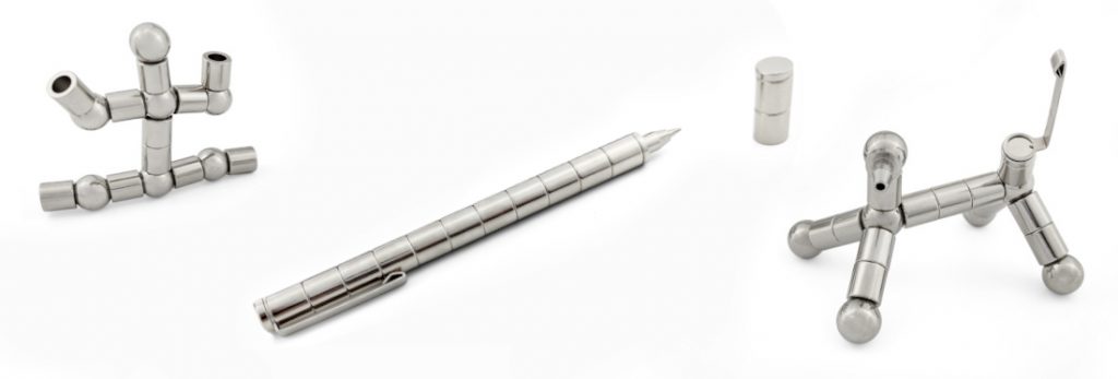 Magnetic pen as a building set