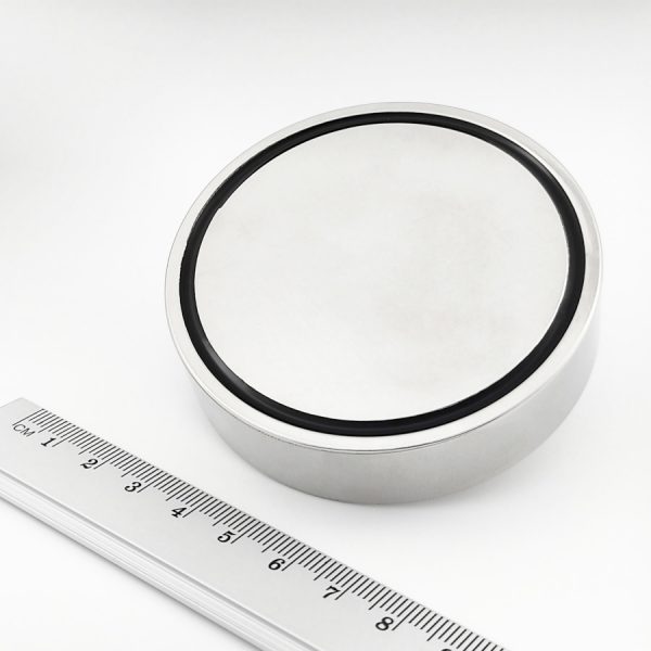 Magnetic mount - pot magnet with extended external thread