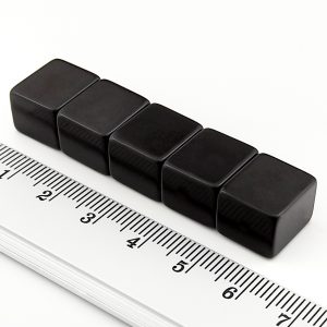 Neodymium magnet, block, 10x14x12 mm, epoxy