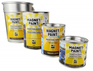 Magnetic paints - various packaging