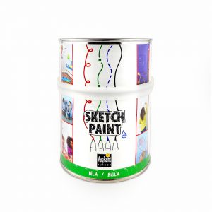 Sketchpaint writable paint, white, matte, 0.5 l