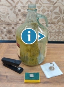 tip cleaning the jug with magnets