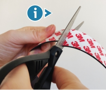 tip magnetic tape - cutting tape