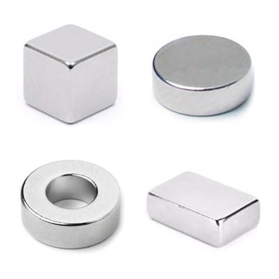 magnets of various shapes