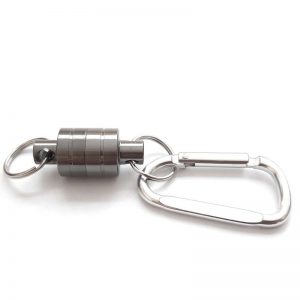 magnetic carabiner, two-piece