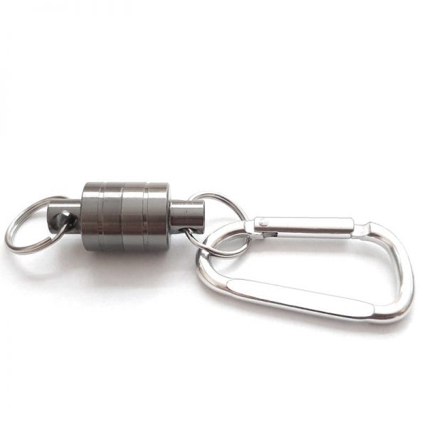 magnetic carabiner, two-piece