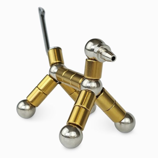 magnetic pen, building set, dog