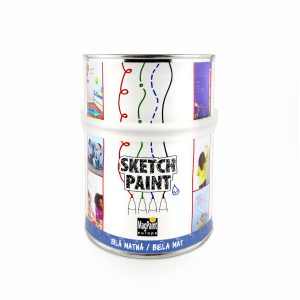 Sketchpaint writable wall paint, white, matte