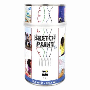 Sketchpaint writable wall paint, white, matte