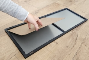 magnetic tip - magnetic make-up frame-wooden plywood in frame