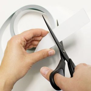 metal tape-cutting