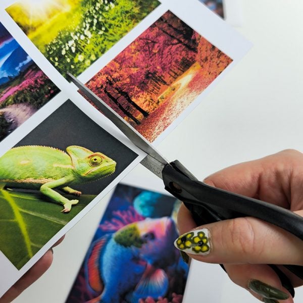 magnetic paper cutting