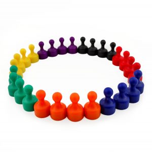 Office magnet-push pin