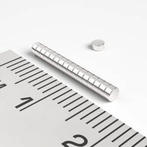 Neodymium magnet, disc, 2×1 mm - N52