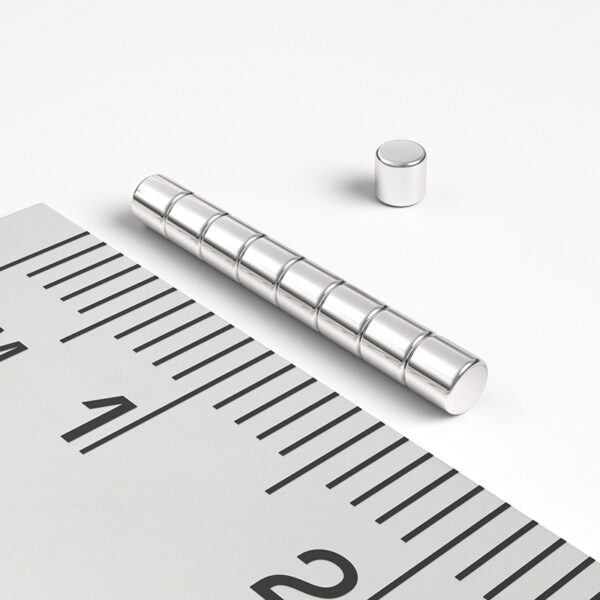 Neodymium magnet, disc, 2×2 mm - N52