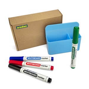 Magnetic marker holder for whiteboards