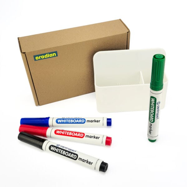 Magnetic marker holder for whiteboards