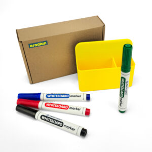 Magnetic marker holder for whiteboards