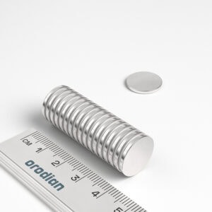 Neodymium magnet, disc, 15×1.5 mm - N38