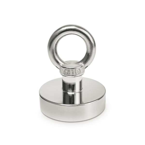Magnet with eyebolt – strength 162 kg