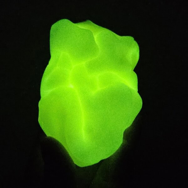 intelligent putty neon yellow
