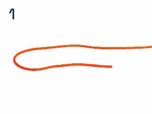 How to tie a knot on a magnet