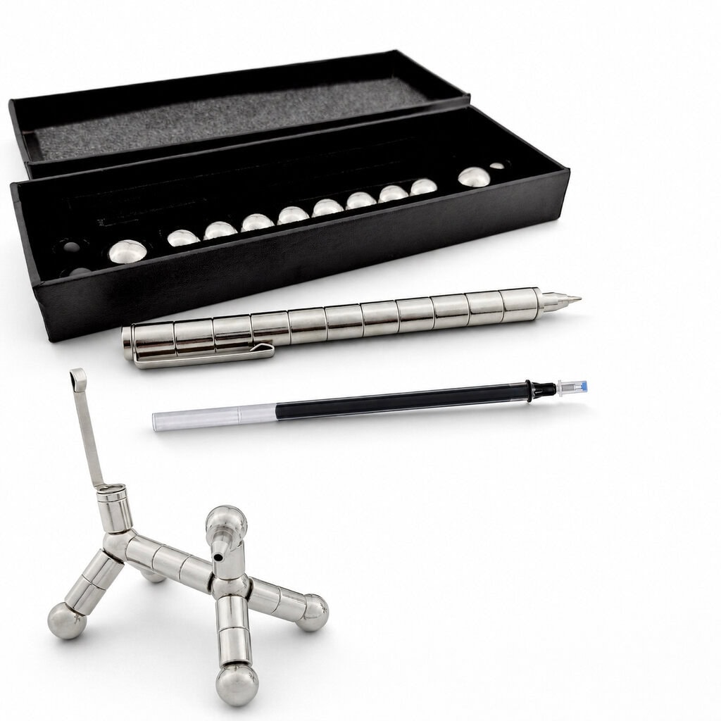 Replacement refill for magnetic pen – black