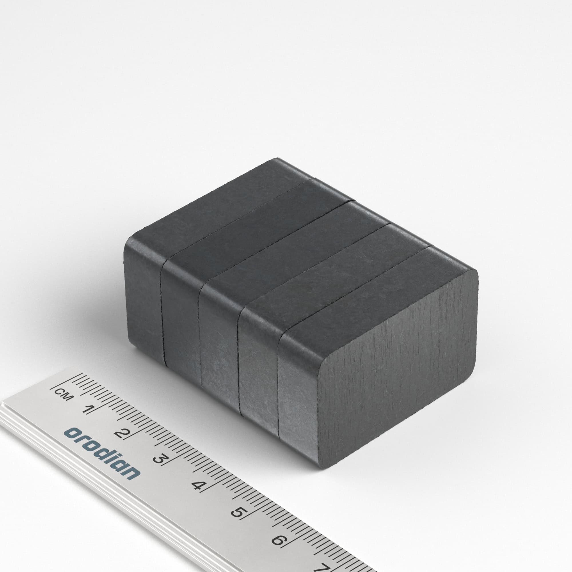 Ferrite magnet, block, 40×25×10 mm - Y30BH