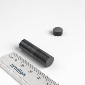 Ferrite magnet, disc, 10×5 mm - Y30BH
