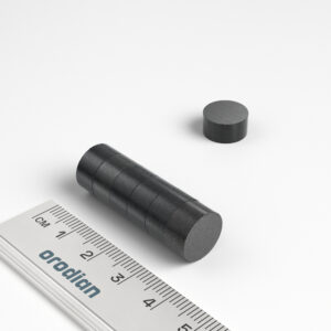 Ferrite magnet, disc, 12×6 mm - Y30BH