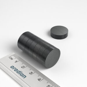 Ferrite magnet, disc, 18×5 mm - Y30BH