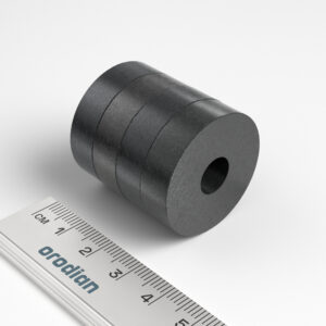 Ferrite magnet, ring, 30-9×8 mm - Y30BH