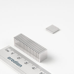 Neodymium magnet, block, 10×10×2 mm - N38