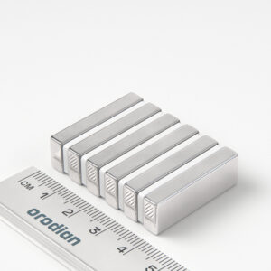 Neodymium magnet, block, 30×10×5 mm - N38