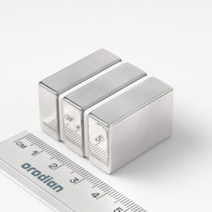 Neodymium magnet, block, 30×20×10 mm - N38