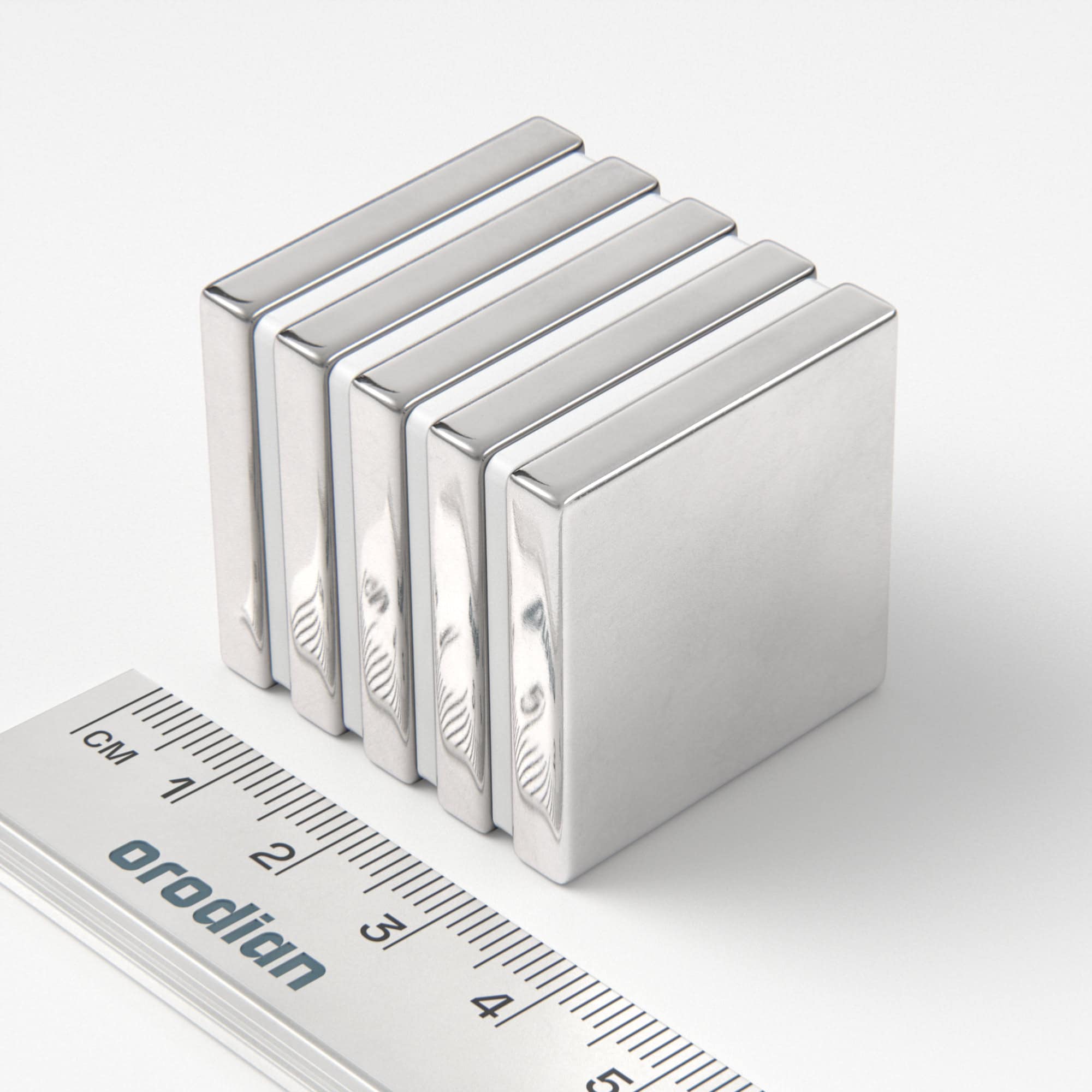 Neodymium magnet, block, 30×30×5 mm - N38