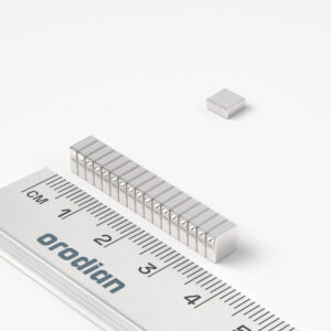 Neodymium magnet, block, 5×5×2 mm - N38