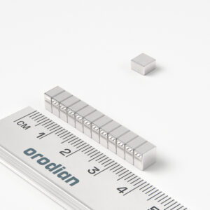 Neodymium magnet, block, 5×5×3 mm - N52