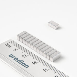 Neodymium magnet, block, 8×4×3 mm - N38