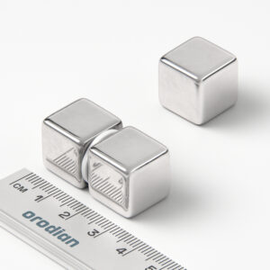Neodymium magnet, cube, 15×15×15 mm - N38