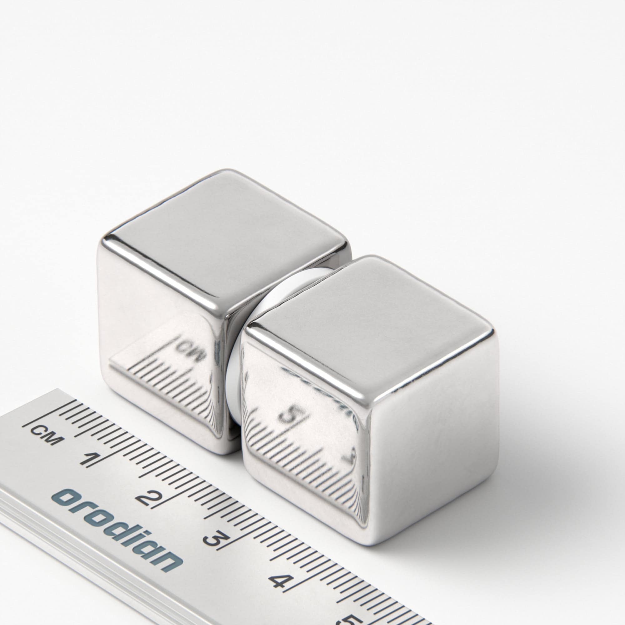 Neodymium magnet, cube, 20×20×20 mm - N38