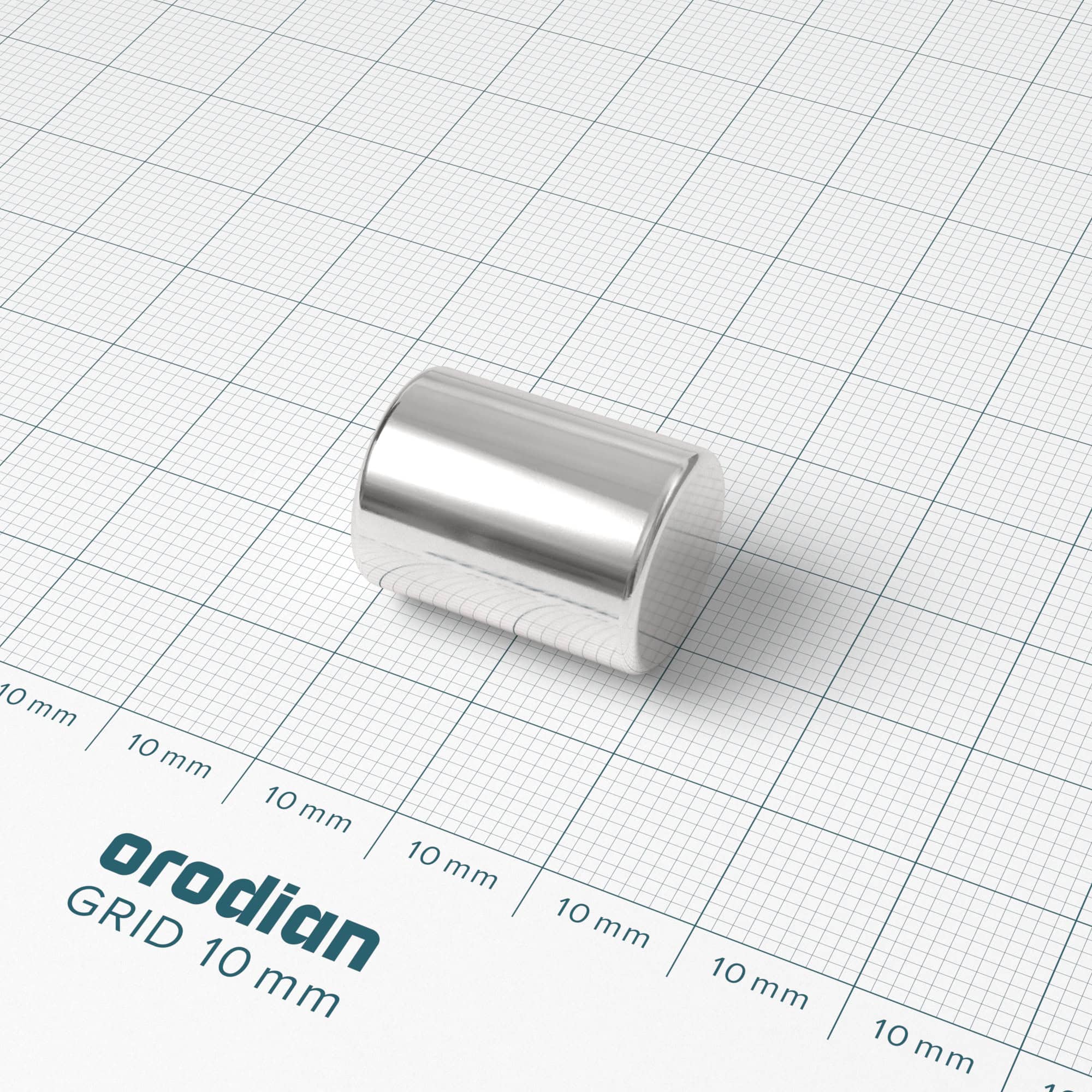 Neodymium magnet, disc, 15×20 mm - N38 - Image 2