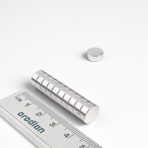 Neodymium magnet, disc, 10×4 mm - N38