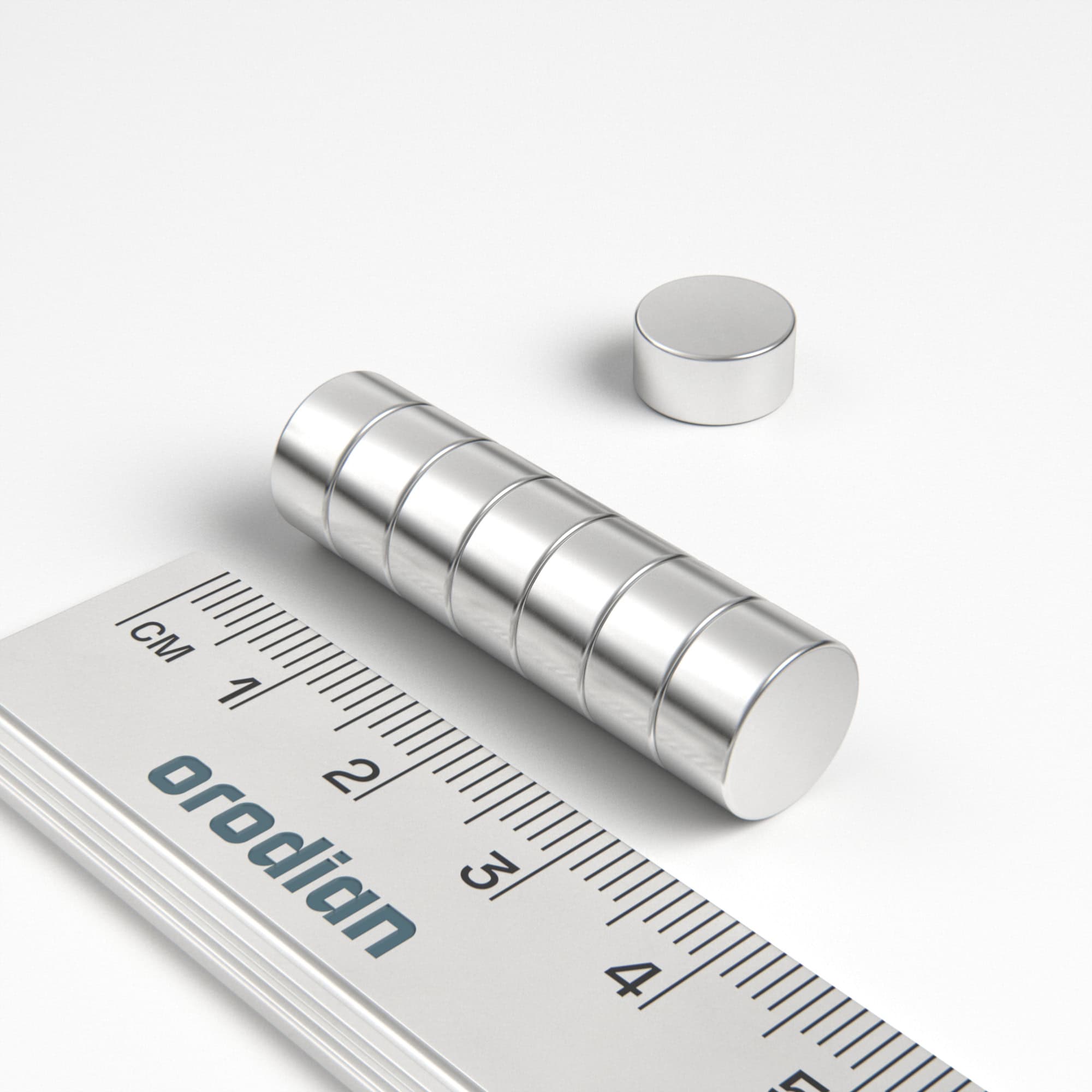 Neodymium magnet, disc, 10×5 mm - N38