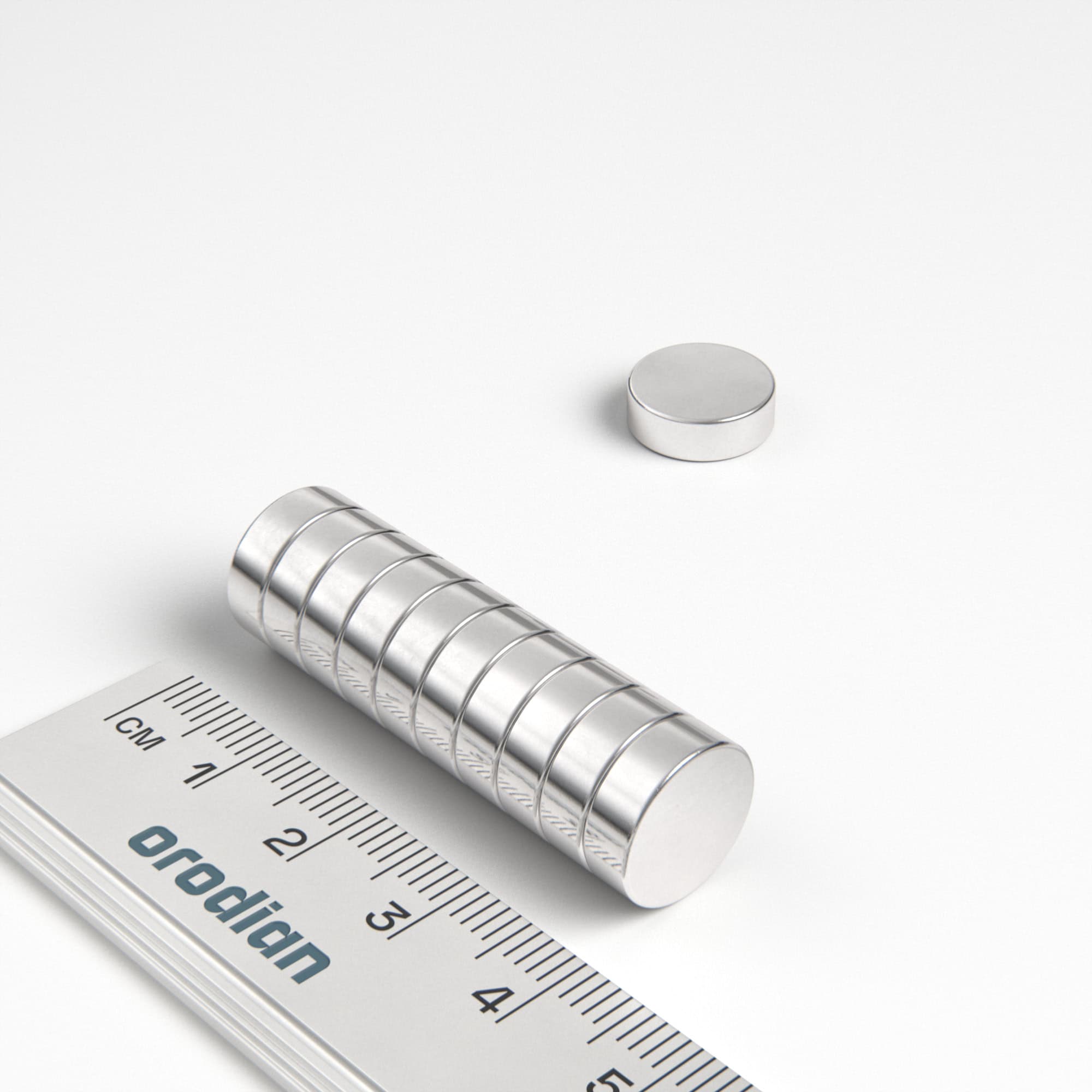 Neodymium magnet, disc, 12×4 mm - N38
